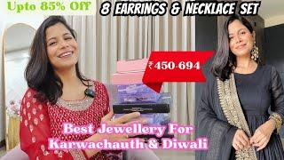 Karwachauth & Diwali Jewellery Haul (₹450 to ₹694) | Dream Simple