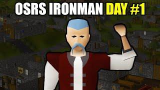 This Is DAY 1 of Playing an IRONMAN on OSRS