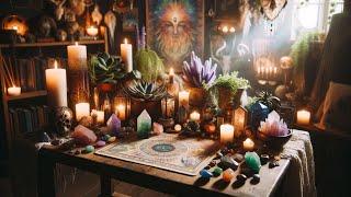 Tarot Reader Magical Desk  Cozy Healing Inspiration  Frequency Cleanse Mystic Ambience Music