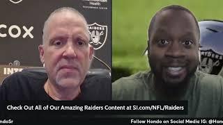 Las Vegas Raiders Insider Podcast on Aidan O'Connell QB1, Davante Adams, Christian Wilkins, More