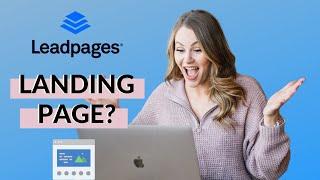 LEADPAGES TUTORIAL: How to Create a Landing Page from Scratch in 2023