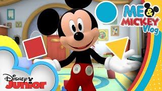 Learn Colors and Shapes  | Me & Mickey | Vlog 3 | @disneyjr