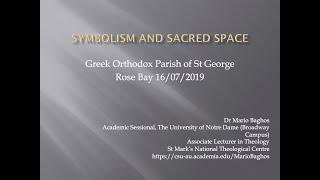 Symbolism and Sacred Space