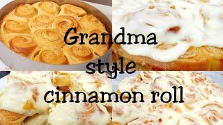 How To Make Homemade Cinnamon Roll / Quick and Easy Cinnamon Cinnabon Roll