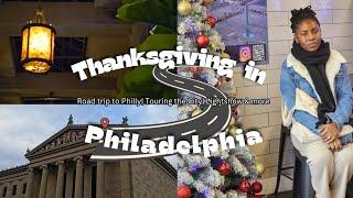 Thanksgiving in Philadelphia: First time in Philly| Road Trip| Trying a corn dog| City Tour + More