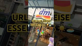 DM REISE ESSENTIALS️️ #dm #reisen #dmhaul #vacation #musthaves #favoriten #drogerie #fy #viral