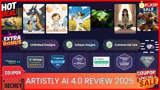 Artistly AI Review [ 2025 ]  AI Image Generator + AI Photo Editing  [ Artistly AI 4.0 Coupon ]