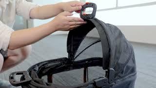 ALL-IN-ONE PET TRAVEL SYSTEM: PAWZIDEA Pet Stroller 4 in-1, Easy and Quick to Install.