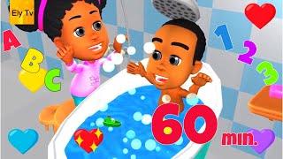 Alphabets | Counting | Colors | Kids Nursery Rhymes and Learning Songs | Ely Tv Compilation