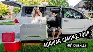 Converted Minivan Camper Tour - Minivan Life in our Volkswagen Routan