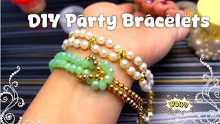 2 Easy Party Bracelet Making