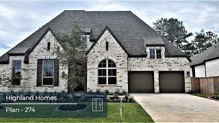 Highland Homes | 274 Plan Inventory Home Tour | The Woodlands Hills