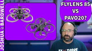 Flywoo Flylens 85 Vs BetaFPV Pavo20? Bardwell Compares Drones! - FPV Questions