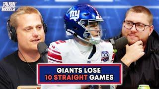 Giants Lose Franchise Record 10 In A Row | 817