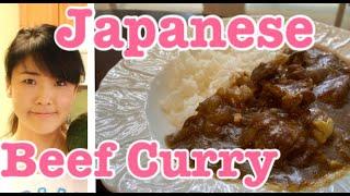 Very Tender Japanese Beef Curry Special Recipe (without music)