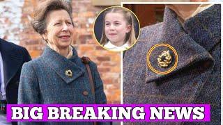 ROYALS IN SHOCK! "Princess Anne Pays Tribute to Soap Storyline with Thoughtful Brooch"