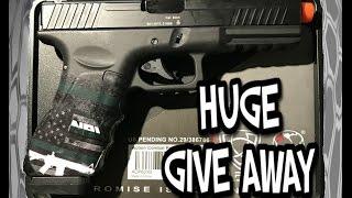 HUGE AIRSOFT GIVEAWAY!! GUNS AND GEAR