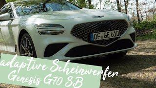 2022 Genesis G70: adaptive Scheinwerfer / Matrix LED Scheinwerfer Test [4K] - Autophorie Extra