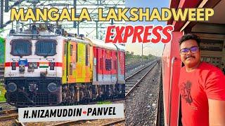 Mangala Lakshadweep Express Full Journey | Hazrat Nizamuddin to Panvel |  Part 1 