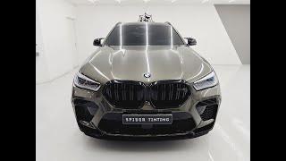 BMW X6M 신차패키지 작업했습니다~!  아마테라스 HN썬팅 + PPF 시공까지 완벽시공!