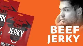 Recenze l Beef Jerky - sušené maso  l GymBeam