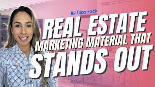 How to Stand Out with Modern Real Estate Marketing Material