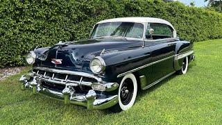 FOR SALE 1954 Chevy Belair with upgraded 235 engine, dual carburetors, power steering and more!