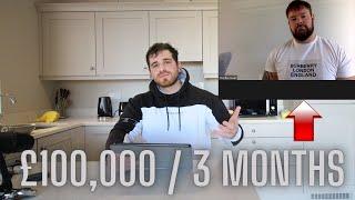 How This Trader Made £100,000 Trading The Stock Market ( Zed Monopoly student case study)