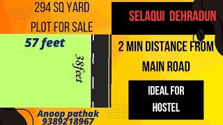 Plot for Sale near Selaqui Rajawala, Dehradun | Ideal for Hostel & Residential Homestay| #realestate