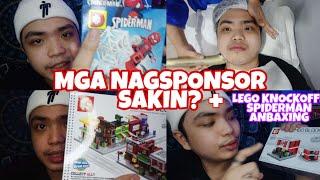 LEGO Spiderman Knockoff UNBOXING + Nagpafacial treatment ako | ARKEYEL CHANNEL