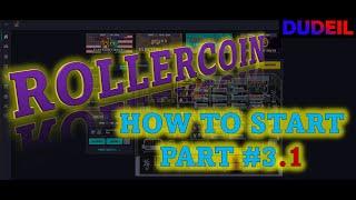 ROLLERCOIN  How to earn & start for free  Part 3.1 | New game update | Mission Hamspossible!