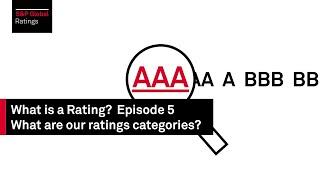 What Does A Credit Rating From S&P Global Ratings Look Like?