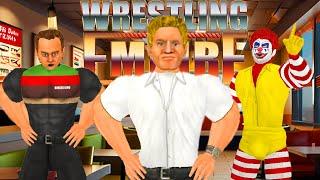 FAST FOOD BATTLE ROYAL IN WRESTLING EMPIRE!