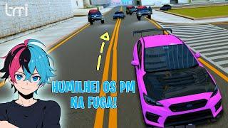 O DIA QUE HUMILHEI + DE 5 VTR DA POLICIA NA FUGA ! GTA SA MTA ROLEPLAY