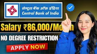 Earn ₹85,000/Month Central Bank Credit Officer Recruitment 2025 | Apply Now!