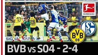 Borussia Dortmund vs. FC Schalke 04 I 2-4 I Götze and Caligiuri's Wonder Goals in Spectacular Derby