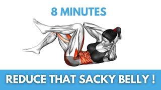 8-Minute Workout To Eliminate A Hanging Belly