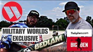 2024 WORTH BEDLAM "Military Worlds Exclusive  Phil Matte" Slowpitch Bat Review With @TheBPHero!!!