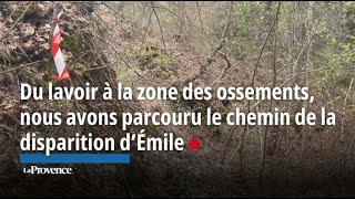 Du lavoir à la zone des ossements, nous avons parcouru le chemin de la disparition d’Émile