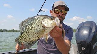 Chasing Down Giant Summer Slab Crappies (Bonus Monster Walleye!)