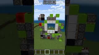 Minecraft 3x3 spiral piston door bedrock 1.21