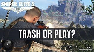 A Busy Dad's Review of Sniper Elite 5  | Trash or Play?