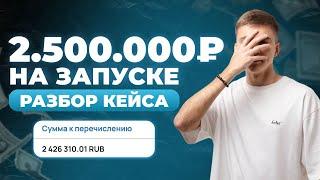 КАК СДЕЛАТЬ ЗАПУСК НА 2.500.000 рублей БЕЗ ВЛОЖЕНИЙ. РАЗБОР КЕЙСА.