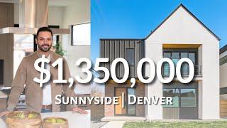 FULL TOUR: Brand new build house in Denver's Sunnyside neighborhood!