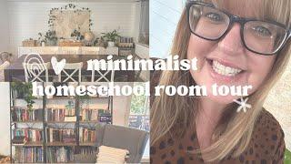 Minimalist Homeschool Room Tour | Australian Homeschool Family