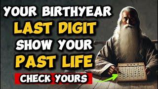 What The LAST DIGIT of Your Birth Year Says about Your PAST LIFE | Buddhist Teachings