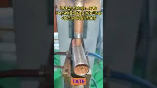 Steel Pipe + Copper Sleeve Spot Welding Machine Manufacturer Price In Spain Russia Turkey India Iran