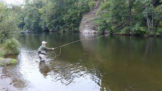 Une  journée de pêche à Langeac