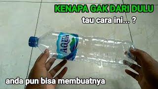 CARA MEMBUAT PERANGKAP IKAN DARI BOTOL PLASTIK BEKAS