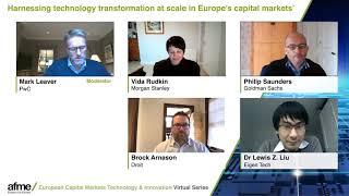 AFME European Capital Markets Technology & Innovation Virtual Series Day 1